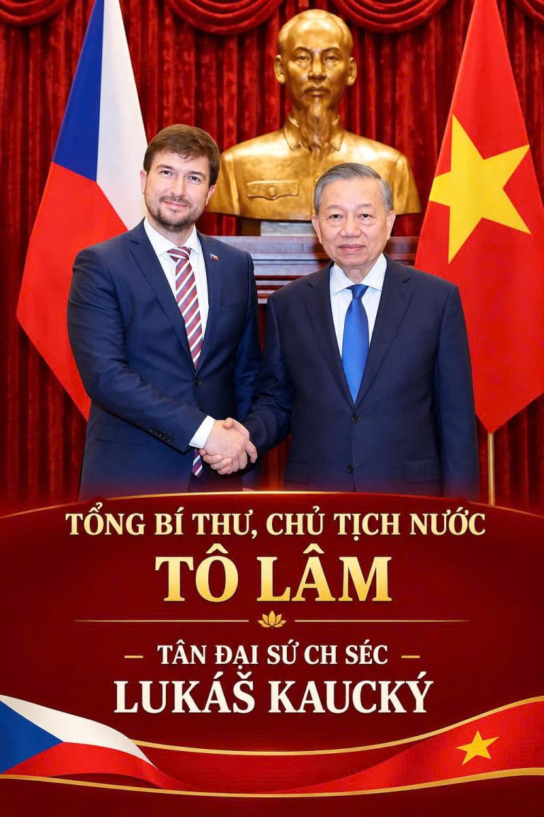 Tổng Bí thư, Chủ tịch nước Tô Lâm và Tân Đại sứ Cộng hòa Séc Lukáš Kaucký